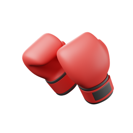 Boxing Gloves 3D Illustration