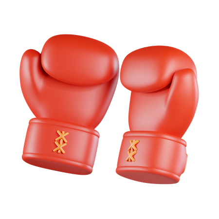 Boxing Gloves  3D Icon