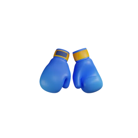 Boxing Gloves 3 D Render Icon 3D Icon