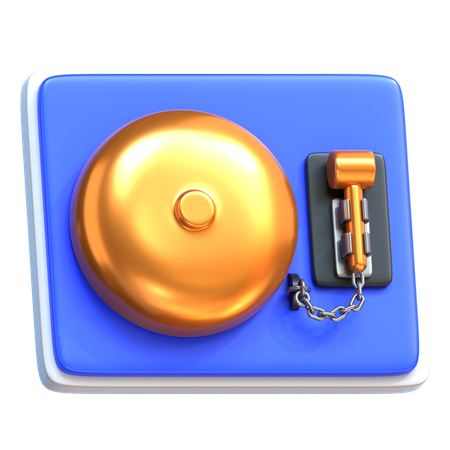 Boxing Gong Bell  3D Icon