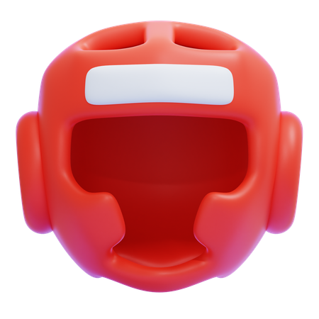 Boxing Helmet  3D Icon
