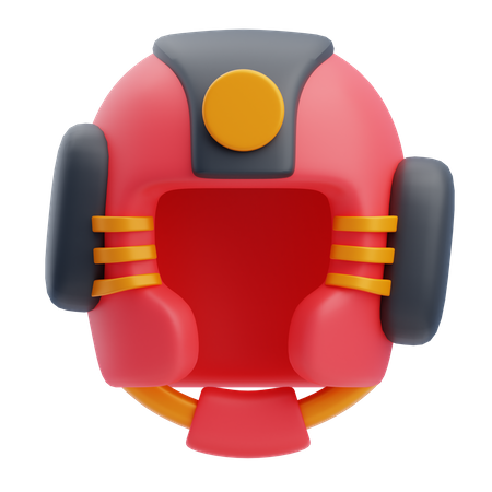 Boxing Helmet  3D Icon