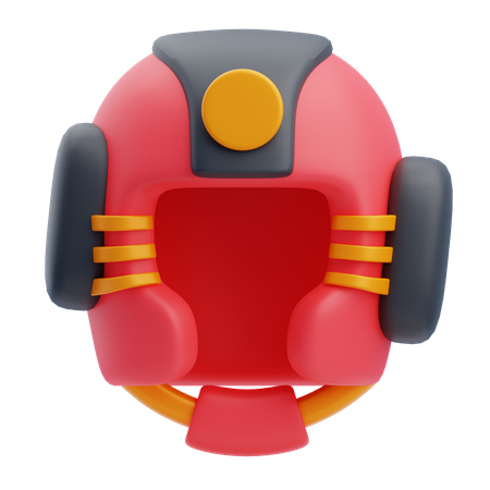 Boxing Helmet  3D Icon