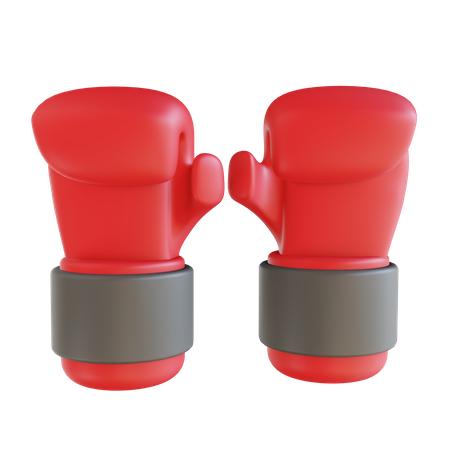 Boxing Punch  3D Illustration