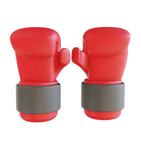 Boxing Punch 3D Illustration