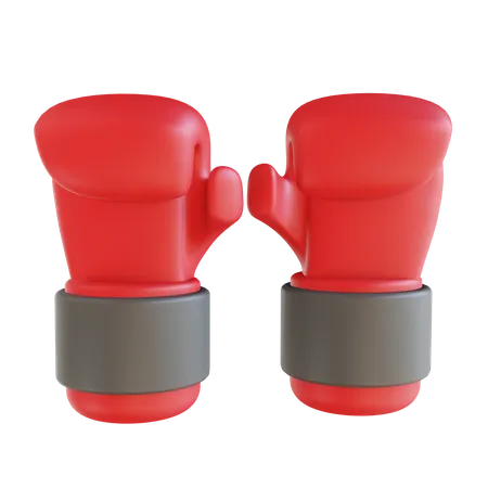 Boxing Punch  3D Illustration
