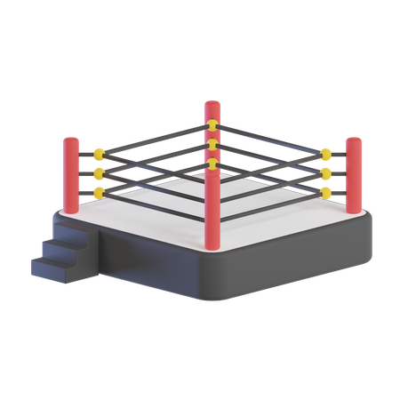 Boxing Ring  3D Icon