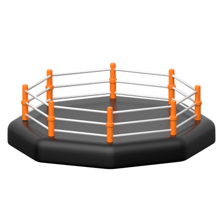 Boxing Ring  3D Icon