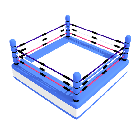 Boxing ring  3D Icon