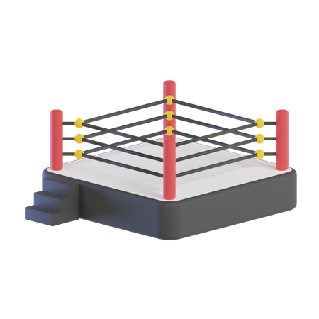 Boxing Ring  3D Icon