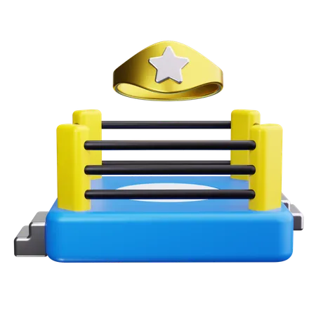 Boxing Ring  3D Icon