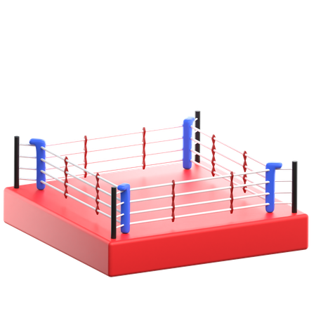 Boxing Ring  3D Icon