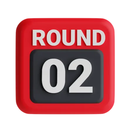 Boxing Round Board  3D Icon