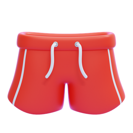 권투 반바지  3D Icon