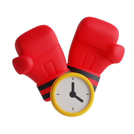 Boxing Time  3D Icon