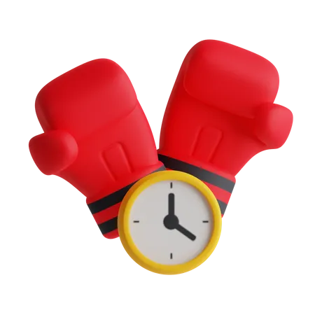 Boxing Time  3D Icon