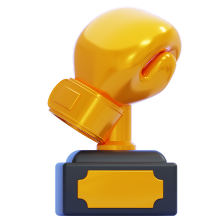 Boxing Trophy  3D Icon