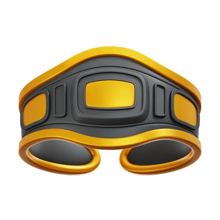 Boxing Victory Belt  3D Icon