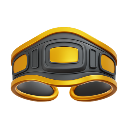 Boxing Victory Belt  3D Icon
