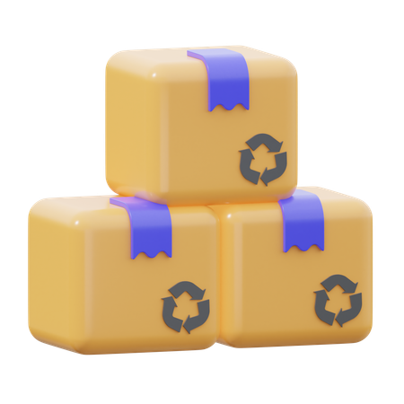 Boxs  3D Icon