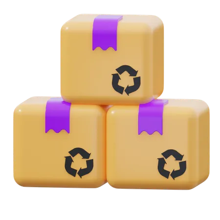 Boxs  3D Icon