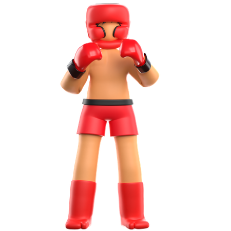 Boxspieler  3D Icon