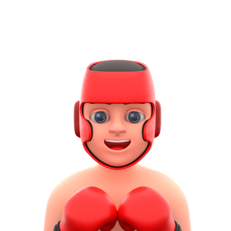 Boxspieler  3D Icon