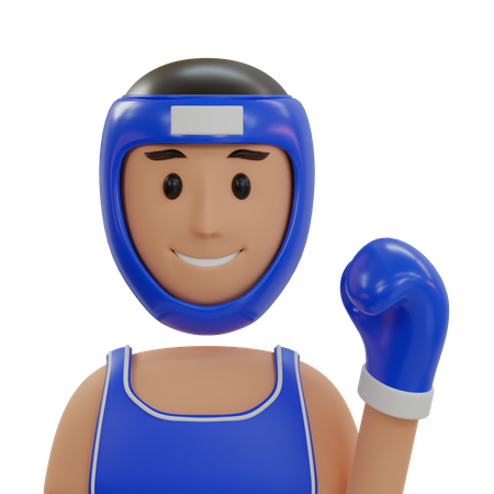 Boxspieler  3D Icon