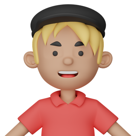 Boy  3D Icon