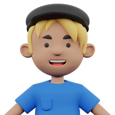 Boy  3D Icon