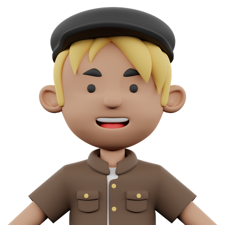 Boy  3D Icon