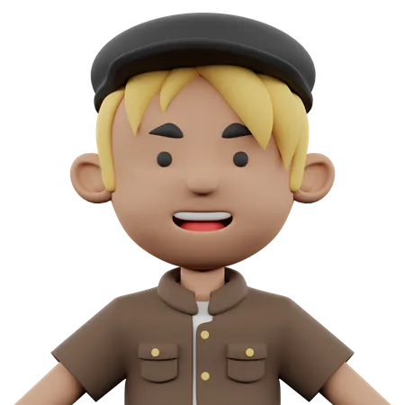 Boy  3D Icon