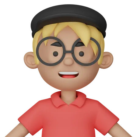 Boy  3D Icon