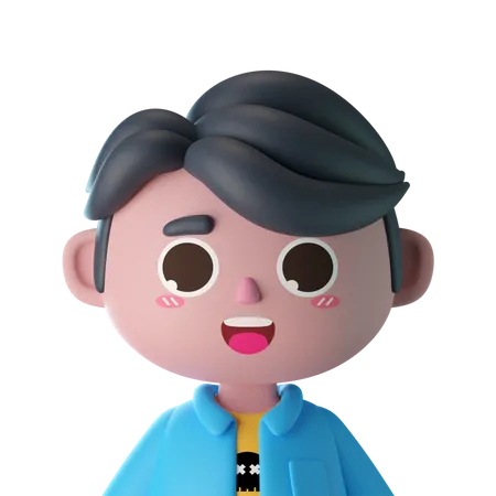 Boy  3D Icon