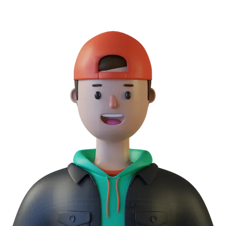 Boy  3D Illustration