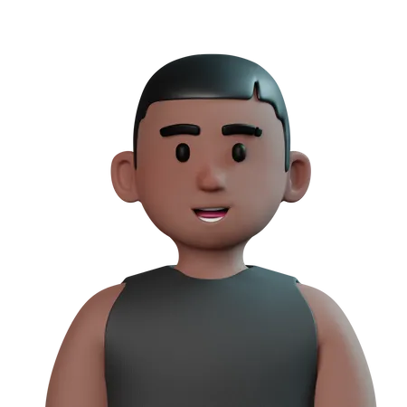 Boy  3D Illustration