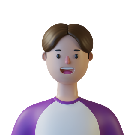 Boy  3D Illustration