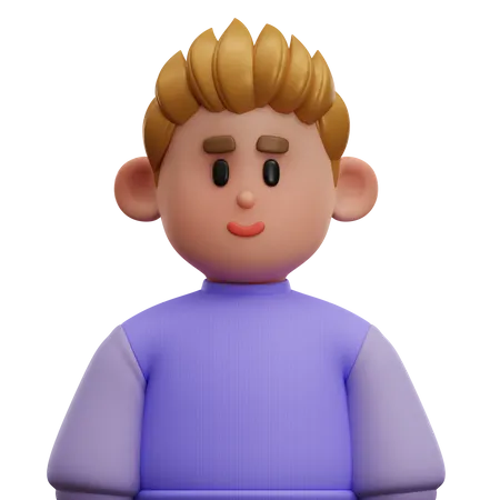 Boy Avatar  3D Icon