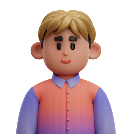 Boy Avatar  3D Icon