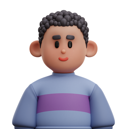 Boy Avatar  3D Icon