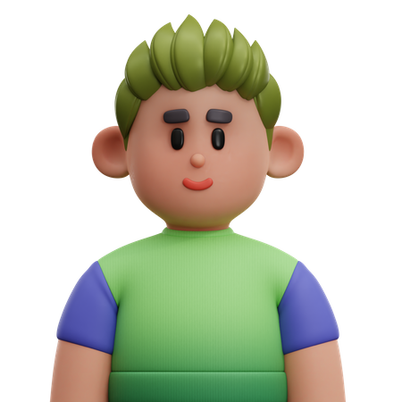 Boy Avatar  3D Icon