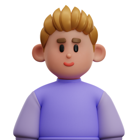 Boy Avatar  3D Icon