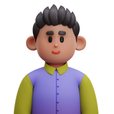Boy Avatar  3D Icon