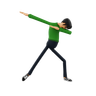 3d for dabbing pose