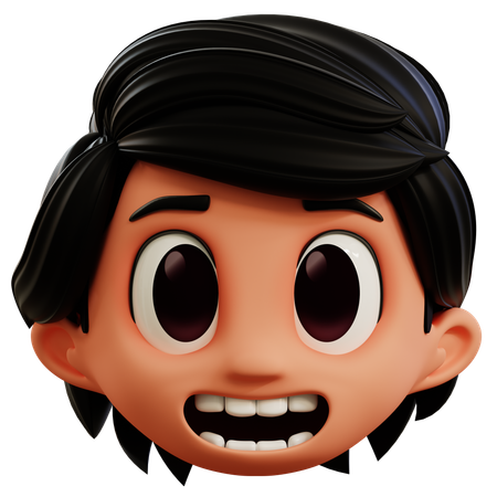 Boy Emoji  3D Icon