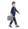 Boy Going To Office