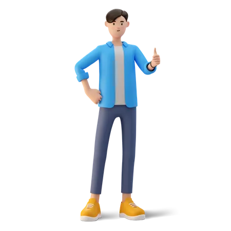 3 D Cartoon Character 3D Illustration