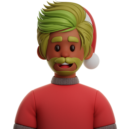 BOY WITH RED T-SHIRT  3D Icon