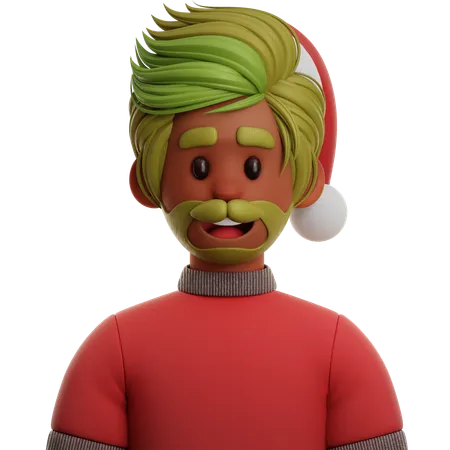 BOY WITH RED T-SHIRT  3D Icon