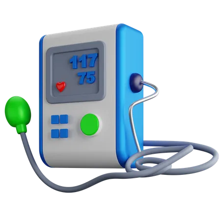 BP Monitor  3D Icon